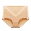 Ropa Interior de Algodón Puro para Mujer Elástica de Cintura Alta Sin Costuras Control de Abdomen Sensación de Segunda Piel Levanta Glúteos Cómodo Transpirable Algodón Puro en la Entrepierna Bragas para Mujer