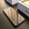 Adecuado para Protector de Pantalla de Vidrio Templado para iPhone Se2, Apple Se Sin Borde Blanco Adhesivo Grueso Herramienta de Posicionamiento Película Protectora, Alta Definición