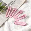 Pinza Ondulada para el Cabello en Forma de U de Color Caramelo de 6 cm, Pinza de Pico de Pato Brillante Sin Costuras para Manualidades para Mujeres, Pasador, Accesorio para el Cabello