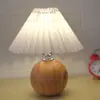 Lámpara de mesa de madera maciza estilo wabi-sabi Nuevo estilo chino hotel B&B diseñador dormitorio mesita de noche sala de estar estudio ratán tejido retro hierro
