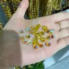 0,9~10mm Cor AB Zircônia Redonda Pedra Mágica Acessórios Despojados Colorido AAA Zircônia Cúbica Sintética Joias DIY