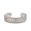 Conjunto de joyería de perlas de estilo de tribunal francés transfronterizo con pulsera y anillo calados huecos, adecuado para ir al trabajo y citas, con un toque de alta gama