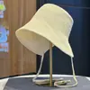 Sombrero de pescador de paja para mujer, nuevo sombrero transpirable de protección solar de verano 2026, sombrero tipo cubo adelgazante para protección solar en la playa