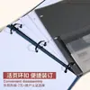Suministro exclusivo transfronterizo de cuaderno recargable plegable de 360 grados, carpeta de tres agujeros estándar de EE. UU., carpeta de PP al por mayor