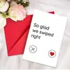Set de Envolvente para Tarjeta de Saludo de Texto Nuevo Día de San Valentín Transfronterizo Tamaño Grande 10 Juegos o Más Tarjeta de Mensaje de Regalo Festivo para Pareja