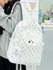 Mochilas para Chicas de Secundaria con Lunares Atmosféricos 2025 Nuevo Diseño de Nicho Mochilas de Gran Capacidad para Chicas de Preparatoria