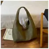 Bolsa de Ombro Único Suede Retrô da Moda para Axila Feminina 2026 Novo Estilo Tendência Moda Grande Capacidade Bolsa Tote Mãe-Filho