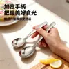 Colher de Jantar Doméstica Infantil 316L, Colher de Sopa de Alta Qualidade Específica para Restaurantes, Colher de Design Bonito, Colher Grande de Jantar