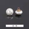 Botones de Plástico para Camisas Botones Imitación Perla de Concha para Camisas, Blusas, Trajes, Pantalones, Ropa y Abrigos