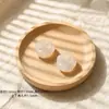 7A Ágata Blanca Congelada Lichi Natural Garra de León Pata de Gato Conejo Pixiu Hebilla de Paz Anillo Corredizo Accesorios de Decoración para Joyería DIY