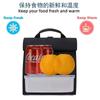 Bolsa de Almuerzo de Gran Capacidad de Tela Oxford Gruesa Personalizada de Fábrica Multifuncional Diagonal Impermeable Bolsa de Picnic Bolsa de Hielo de Papel de Aluminio