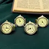 Relojes al por mayor, Relojes de anillo, Nuevos mini relojes verdes, Relojes de anillo creativos, Relojes de nicho, Relojes de dedo