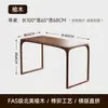 Conjunto de mesa de chá e cadeiras de madeira de olmo para casa, mesa de chá pequena, madeira maciça estilo Zen, mesa de centro estilo chinês novo, mesa e cadeiras para preparo de chá, fábrica de origem
