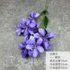 Chama Nórdica Pequeno Lírio Flor Artificial Guirlanda Flor Seca Buquê de Flores de Alta Qualidade Sala de Estar Plástico Biônico Flor Falsa Arranjo de Flores Decorativas