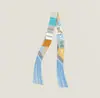 Bufanda con Borla Redonda 130*5 cm, Bufanda de Sarga de Seda Artificial, Cinta para el Cuello de Moda y Versátil, Lazo para Bolso