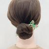 2026 Nuevo Estilo Pinza para el Cabello Fresca y Sencilla con Lazo, Pinza para el Cabello Floral de Estilo Antiguo, Súper Accesorio para el Cabello de Hada para Peinados Recogidos, Adorno para el Cabello en la Parte Trasera de la Cabeza