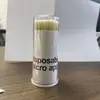 Cotonetes para Extensão de Cílios, Cotonetes de Microfibra, Hastes de Limpeza para Tatuagem, Cotonetes Descartáveis com Fio para Maquiagem, Ferramentas de Beleza para Cílios