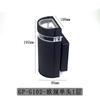 Lámpara de pared exterior control de luz inducción doble cabeza exterior impermeable patio a prueba de humedad europea impermeable semicircular para colgar en la pared lámparas y linternas