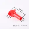Cubierta Protectora de Pinza de Batería, Tapas de Clip para Terminales Positivo y Negativo, Cubierta Antipolvo para Conector de Batería, Tapa Aislante de Terminal de UPS