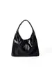 Bolso de Axila de Cuero Aceite y Cera Estilo Coreano de Alta Gama para Mujer 2025 Nuevo Bolso de Mano Retro Versátil de Nicho Bolso de Hombro para Mujer