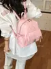 Mochila de verano para estudiantes que van al trabajo, bolso moderno y nuevo de patrón de diamantes informal y a la moda para mujeres 2026