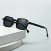Gafas de Sol Cuadradas Europeas y Americanas para Chicas Populares para Tomar Fotos y Mostrar sus Rostros, Gafas Pequeñas de Moda, Gafas de Sol, Gafas de Sol Anti-UV