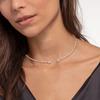 Collar Gargantilla de Lujo Ligero Transfronterizo Europeo y Americano con Moissanita Color D Plata 925 Estilo Nicho Corazón Abierto Venta al por Mayor