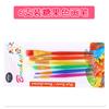 Conjunto de almofadas de tinta coloridas para pintura a dedo infantil Almofada de tinta para palma Pigmento para pintura a dedo Pintura atóxica Grafite pode