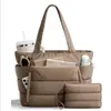Nuevo Bolso de Mano de Gran Capacidad Transfronterizo de Amazon, Bolso de Almacenamiento Portátil Multifuncional con Bolsillo de Almacenamiento Compartimentado con Cremallera