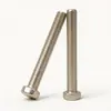 Tornillos de aleación de aluminio 7075 hexágono exterior cabeza plana estándar americano 2024 anodizado 6061 juego de tuercas de alta resistencia