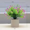 Desktop Fresh Potted Flower Ornaments Mesa de jantar Mesa de chá Decoração Flor falsa Flor de plástico Flor seca Planta