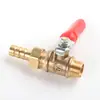 Válvula de Bola Pequeña con Manija Roja 1 2 3 4 Pulgadas Doble Rosca Hembra Doble Rosca Macho Rosca Interna y Externa Válvula de Paso Válvula de Bola de Torre