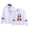 Nuevo suéter de barras paralelas con capucha para hombre y mujer con estampado de moda de comercio exterior periférico de la serie Ghost Blade Riman transfronterizo