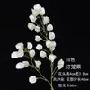Materiais florais em tons de branco para salões de casamento, móveis para vitrines, adereços de flores de seda para decoração suave, arranjos de flores, marcadores de corredor, buquês artificiais atacado