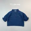 Camisa Polo Infantil Otoño Nuevo Estilo Niños Elegante Camisa de Mezclilla Superior Versión Coreana Algodón Puro Ropa de Otoño Abrigo Moda Venta al por Mayor