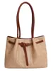 Bolso Tote de Tejido Texturizado con Bloques de Color para Mujer 2026 Nuevo de Moda Gran Capacidad Bolso de Hombro Único Versátil Moda Bolso de Mano para el Trabajo
