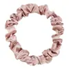 Suministro directo transfronterizo de aro para el pelo de tela de color claro brillante estilo coreano, cuerda fina de color sólido fresco, accesorio para el pelo de bola de coleta de caballo