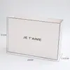 Nova celebridade da internet bolsa de abraço inglesa espelho prateado estilo ins bolsa de mão para segurar maço de flores caixa de embalagem de flores caixa de papelão