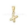 Amazon Explosions Pingente de Letra Mini Bolha Banhado a Ouro 18K Personalidade DIY Colar de 26 Letras Inglesas