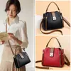 Suministro Directo Transfronterizo de Bolso de Hombro Versátil Casual de Moda Nuevo Europeo y Americano para Mujer Bolso Cubo Portátil de Gran Capacidad Crossbody