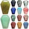 Acessórios de Pedra Natural Amazon Coração de Cristal Mini Cogumelo Cruz Bola de Ovo Coluna Hexagonal