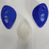 Produção profissional tamanho personalizado inodoro grau industrial peças de máscara de silicone contra poeira