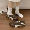 Zapatos de Entrenamiento Retro Frosted para Mujer, Suela Suave, Estilo de Lujo Ligero Gris, Patchwork Casual, Estilo Forrest Gump, Novedad Otoño 2026