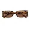 Gafas de Sol Cuadradas Gruesas Anti-UV Transfronterizas para Hombres y Mujeres, Protección Solar, Gafas de Sol Pequeñas Versátiles Retro de Moda