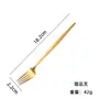 Juego de Cuchillo, Tenedor y Palillos de Acero Inoxidable 304 Estilo Europeo Vajilla para Comida Occidental Cuchillo para Bistec, Tenedor y Cuchara para el Hogar Cuchara de Café Dorada