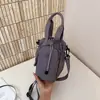 Bolso Ligero Monocolor Multifuncional de Hombro Cruzado para Teléfono y Botella de Agua Nuevo Versátil Unisex Primavera Verano