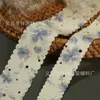 Fita Floral para Borda de Botão de Flor de Várias Especificações Laço Floral Pequeno para Acessórios de Cabelo Acessórios de Fita para Tranças Fabricante Atacado