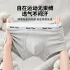 Nova Roupa Íntima Masculina 10A 2026 Cueca Boxer Antibacteriana com Forro de Algodão Puro, Amiga da Pele, Respirável, Shorts de Cintura Média Que Não Apertam as Nádegas