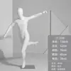 Accesorios de Modelo de Músculo Falso para Correr Deportiva Ropa de Cuerpo Entero para Niños Exhibición de Tienda Ventana Exhibidor Humano Soporte de Modelo