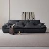 Sofá estilo italiano estilo chino para alquiler en apartamentos pequeños, sala de estar, dormitorio, sofá moderno, sencillo, con filas rectas.